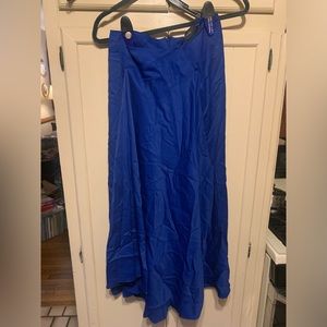 Joseph made in Italy royal blue long skirt